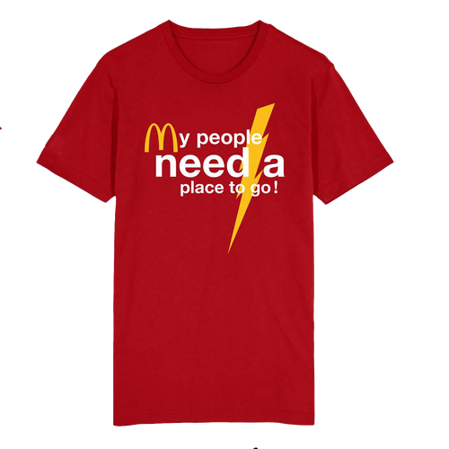electric six mcdonaldz t-shirt merchandise